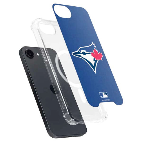 MLB Toronto Blue Jays Solid Distressed iPhone 16e MagSafe Case