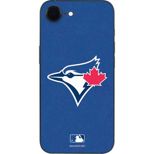 MLB Toronto Blue Jays Solid Distressed iPhone 16e Skin