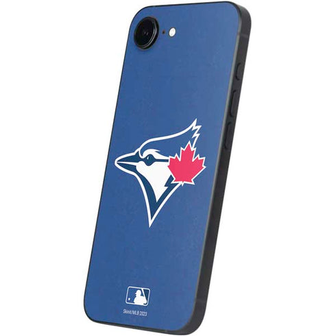 MLB Toronto Blue Jays Solid Distressed iPhone 16e Skin