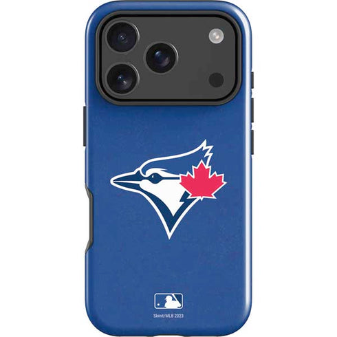 MLB Toronto Blue Jays Solid Distressed iPhone 18 Pro Impact Case