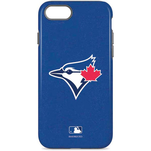 MLB Toronto Blue Jays Solid Distressed iPhone Cases