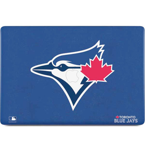 MLB Toronto Blue Jays Solid Distressed MacBook Skins