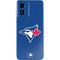 MLB Toronto Blue Jays Solid Distressed Moto G Play 4G (2024) Skin
