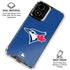 MLB Toronto Blue Jays Solid Distressed Moto G Power 5G (2024) Clear Case