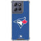 MLB Toronto Blue Jays Solid Distressed Moto G Power 5G (2025) Clear Case