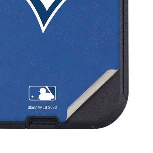 MLB Toronto Blue Jays Solid Distressed Otterbox Defender iPhone Skin