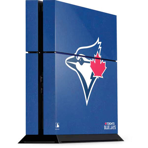 MLB Toronto Blue Jays Solid Distressed PlayStation PS4 Skins