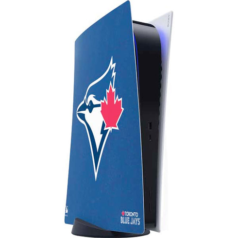 MLB Toronto Blue Jays Solid Distressed PlayStation PS5 Skins