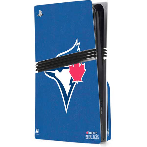 MLB Toronto Blue Jays Solid Distressed PlayStation PS5 Skins