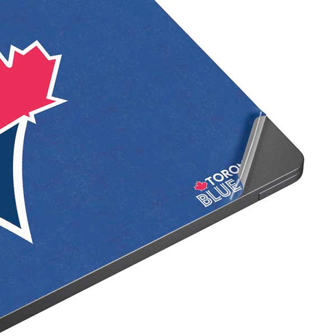 MLB Toronto Blue Jays Solid Distressed Surface Laptop 7 13.8in Skin