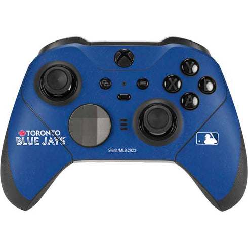 MLB Toronto Blue Jays Solid Distressed Xbox Elite Wireless Controller Series 2 Skin
