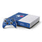 MLB Toronto Blue Jays Solid Distressed Xbox One S Console and Controller Bundle Skin