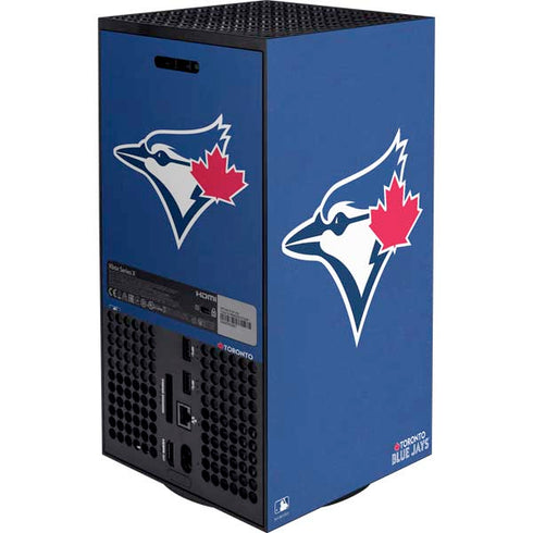 MLB Toronto Blue Jays Solid Distressed XBox Series X Digital Edition Bundle Skin
