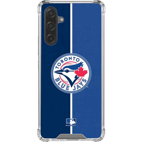 MLB Toronto Blue Jays Split Galaxy A17 Clear Case