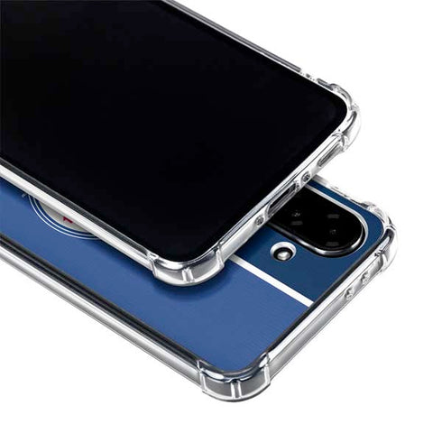 MLB Toronto Blue Jays Split Galaxy A36 5G Clear Case