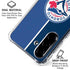 MLB Toronto Blue Jays Split Galaxy A36 5G Clear Case