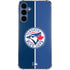 MLB Toronto Blue Jays Split Galaxy A55 5G Clear Case