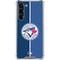 MLB Toronto Blue Jays Split Galaxy S24 FE Clear Case