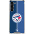 MLB Toronto Blue Jays Split Galaxy S24 FE Clear Case