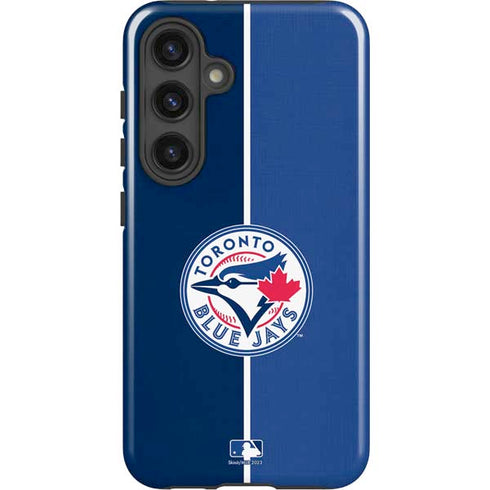 MLB Toronto Blue Jays Split Galaxy S25 Impact Case