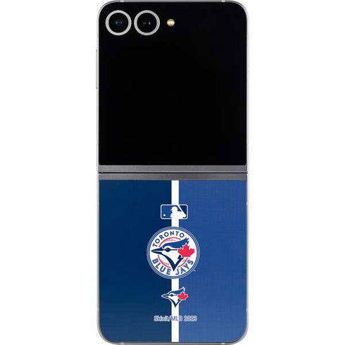 MLB Toronto Blue Jays Split Galaxy Z Flip6 Skin