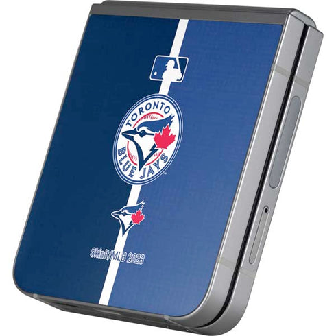 MLB Toronto Blue Jays Split Galaxy Z Flip6 Skin