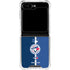 MLB Toronto Blue Jays Split Galaxy Z Flip6 Clear Case
