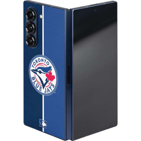 MLB Toronto Blue Jays Split Galaxy Z Fold6 Skin