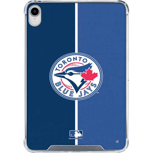 MLB Toronto Blue Jays Split iPad 11th Gen (2025) Clear Case