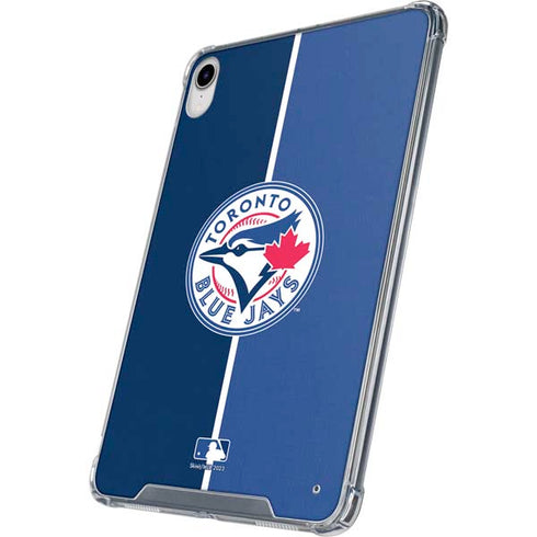MLB Toronto Blue Jays Split iPad 11th Gen (2025) Clear Case