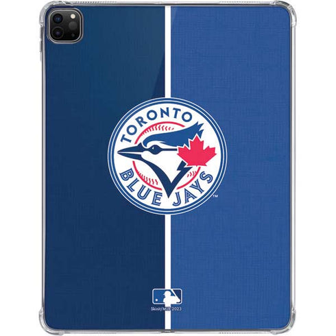 MLB Toronto Blue Jays Split iPad Pro 11in (2024) Clear Case