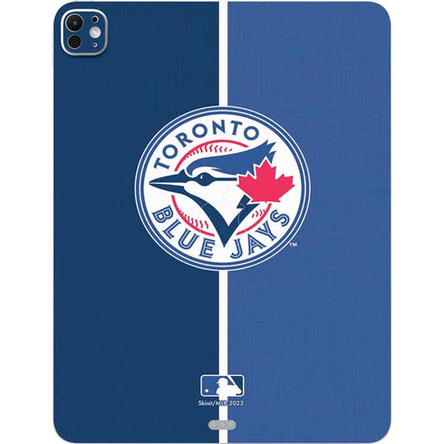 MLB Toronto Blue Jays Split iPad Pro 13in M4 (2024) Skin