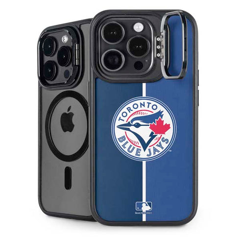 MLB Toronto Blue Jays Split iPhone 13 Pro Max Kickstand Case