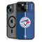 MLB Toronto Blue Jays Split iPhone 14 Plus Kickstand Case