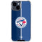 MLB Toronto Blue Jays Split iPhone 15 Clear Case