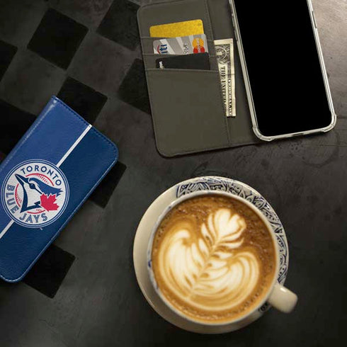 MLB Toronto Blue Jays Split iPhone 15 Folio Case