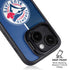 MLB Toronto Blue Jays Split iPhone 15 Plus Kickstand Case