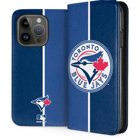 MLB Toronto Blue Jays Split iPhone 15 Pro Folio Case