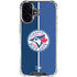 MLB Toronto Blue Jays Split iPhone 16 Clear Case
