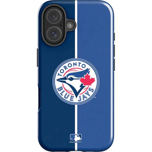 MLB Toronto Blue Jays Split iPhone 16 Impact Case