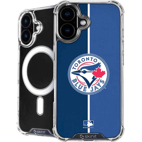 MLB Toronto Blue Jays Split iPhone 16 MagSafe Case
