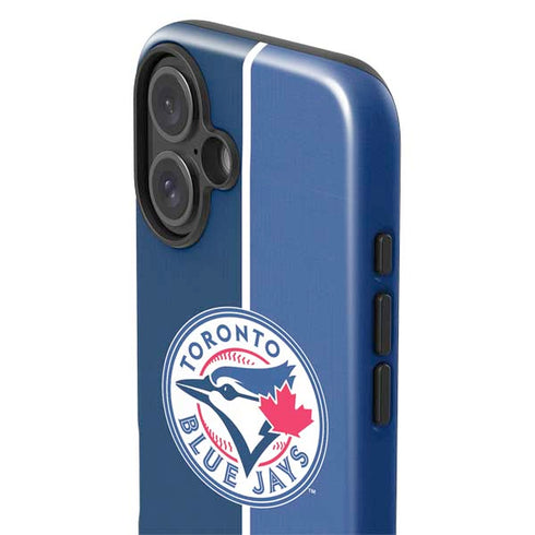 MLB Toronto Blue Jays Split iPhone 16 Plus Impact Case