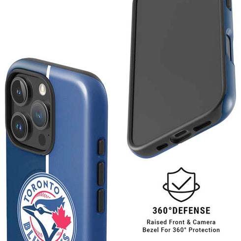 MLB Toronto Blue Jays Split iPhone 16 Pro Max Magsafe Impact Case