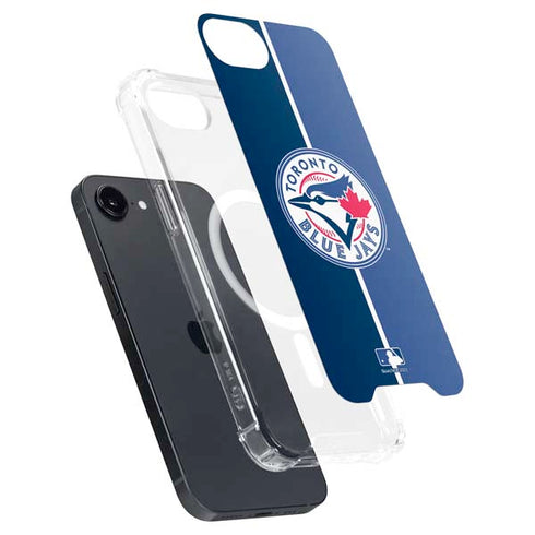 MLB Toronto Blue Jays Split iPhone 16e MagSafe Case