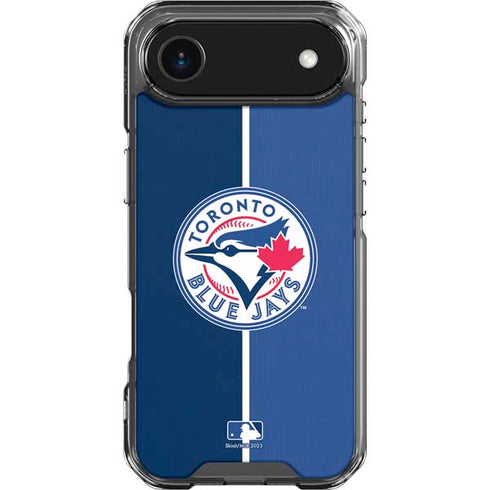 MLB Toronto Blue Jays Split iPhone 17 Air Clear Case