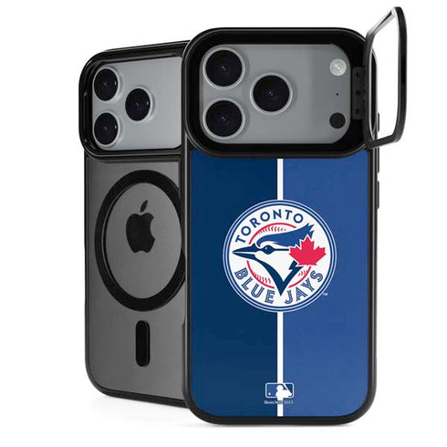 MLB Toronto Blue Jays Split iPhone 17 Pro Max Kickstand Case