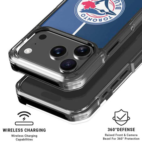 MLB Toronto Blue Jays Split iPhone 17 Pro Max MagSafe Case