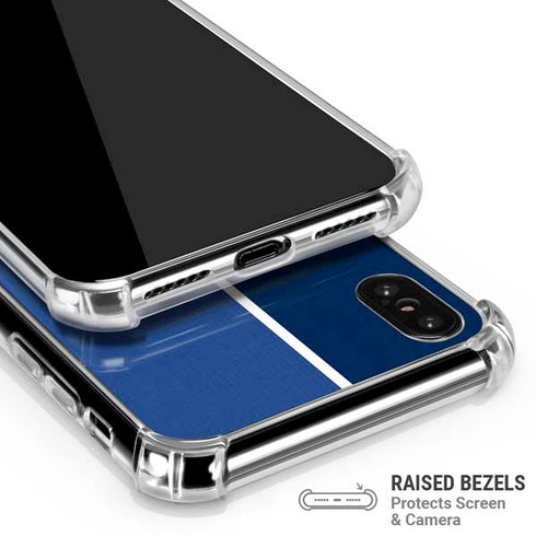 MLB Toronto Blue Jays Split iPhone X/XS Clear Case