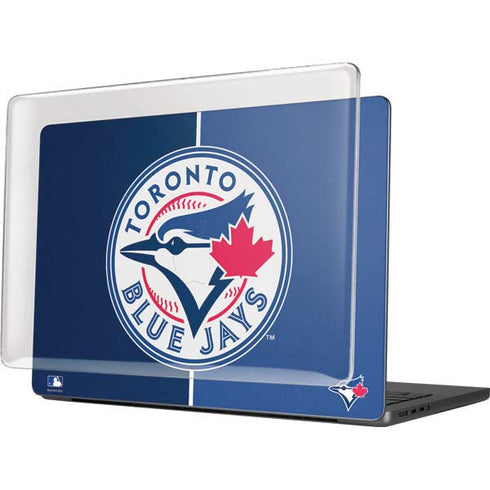 MLB Toronto Blue Jays Split MacBook Pro 14in (2021-24) Case plus Skin