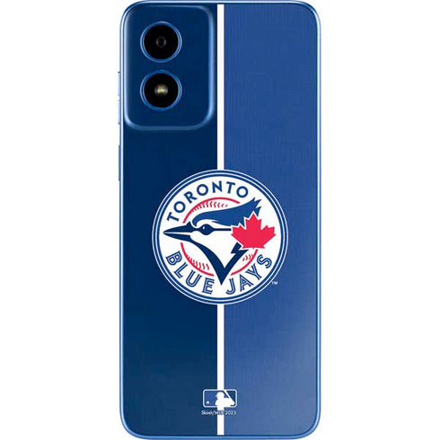 MLB Toronto Blue Jays Split Moto G Play 4G (2024) Skin